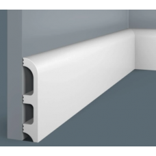 Плинтус под покраску из экополимера Cosca PX014